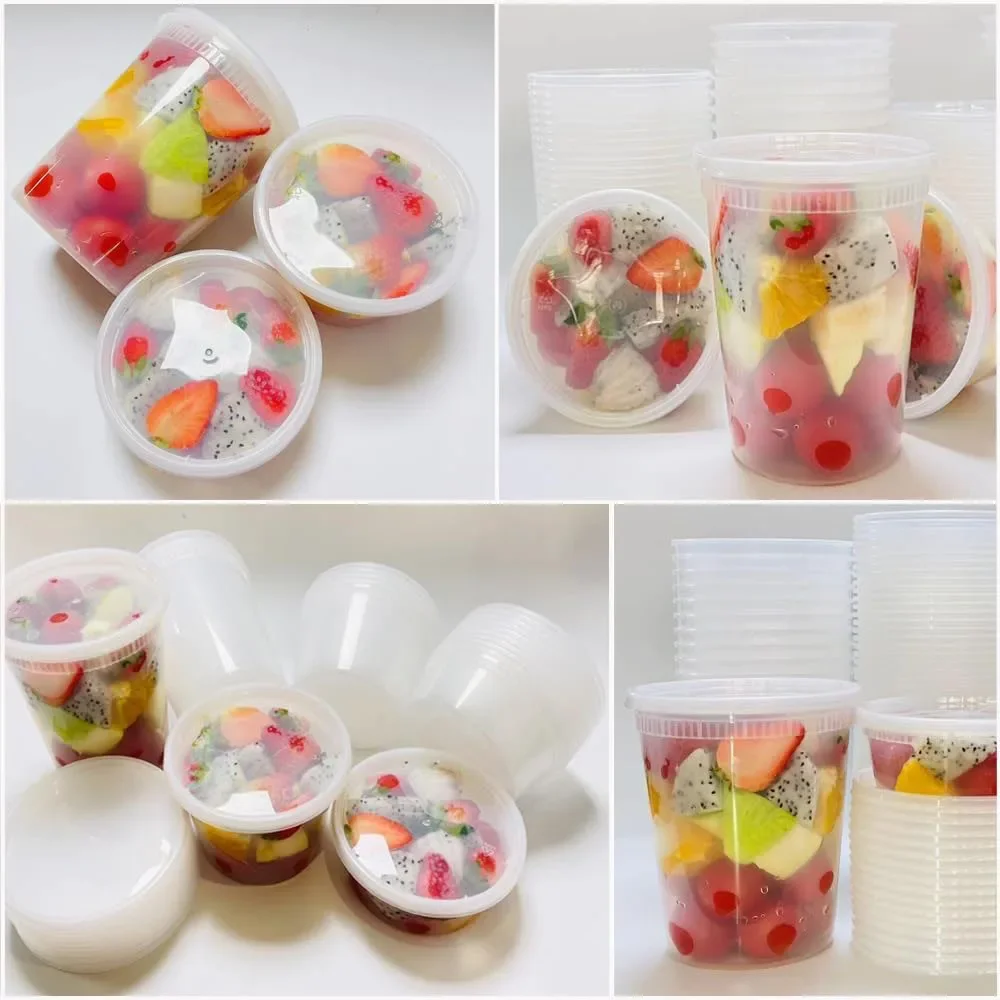 24 Stück Deli-Lebensmittel-Auf – Food Storage Meals Bewertung und Preis