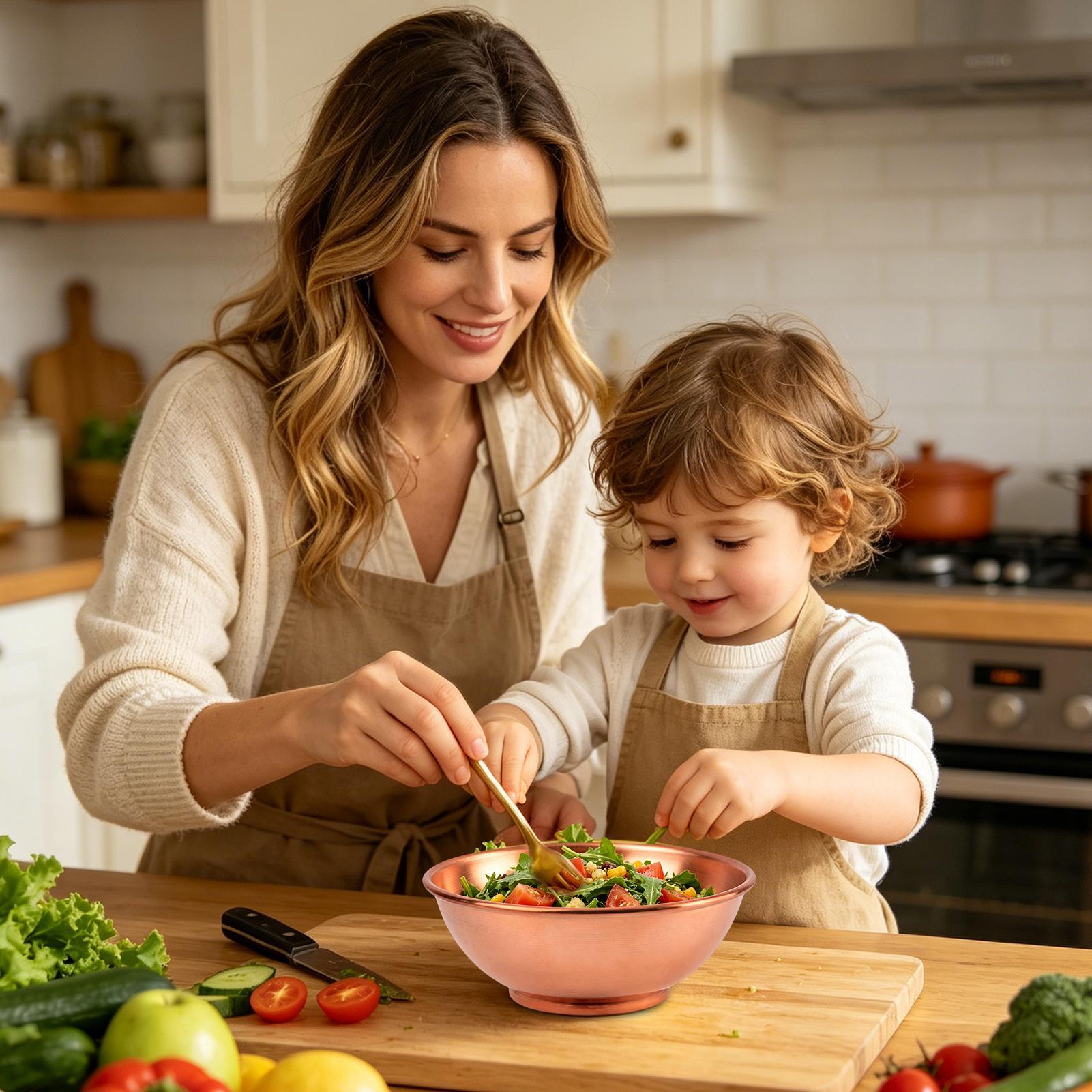 Kupferschüssel, große Aufbewah – Food Storage Meals Bewertung und Preis