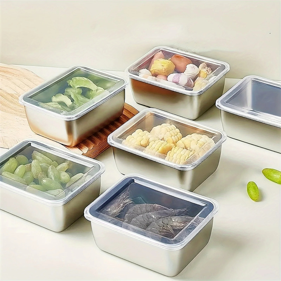 1/3/5 Stück Edelstahl-Aufbewah – Food Storage Oven Safe Bewertung und Preis